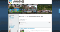 Desktop Screenshot of gruposcoutedelweiss.com